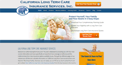 Desktop Screenshot of californialongtermcare.com